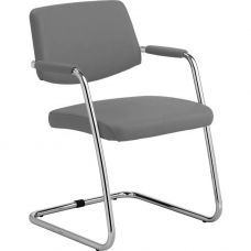 Chaise visiteur tissu UNI