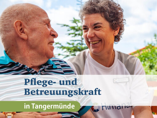 Pflege- und Betreuungskraft (m/w/d) am Standort Tangermünde