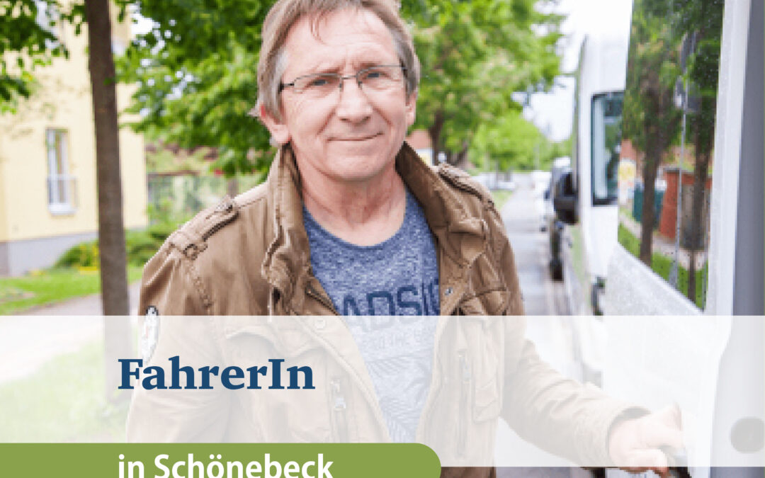 FahrerIn (m/w/d) am Standort Schönebeck