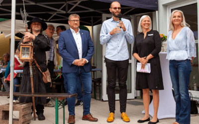 Blau-weiße Wünsche zum 5. Geburtstag im Wohnpark Schönebeck