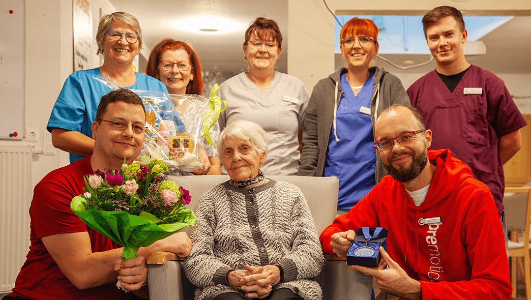 Ursula Kopitz aus Tangerhütte feiert 100. Geburtstag
