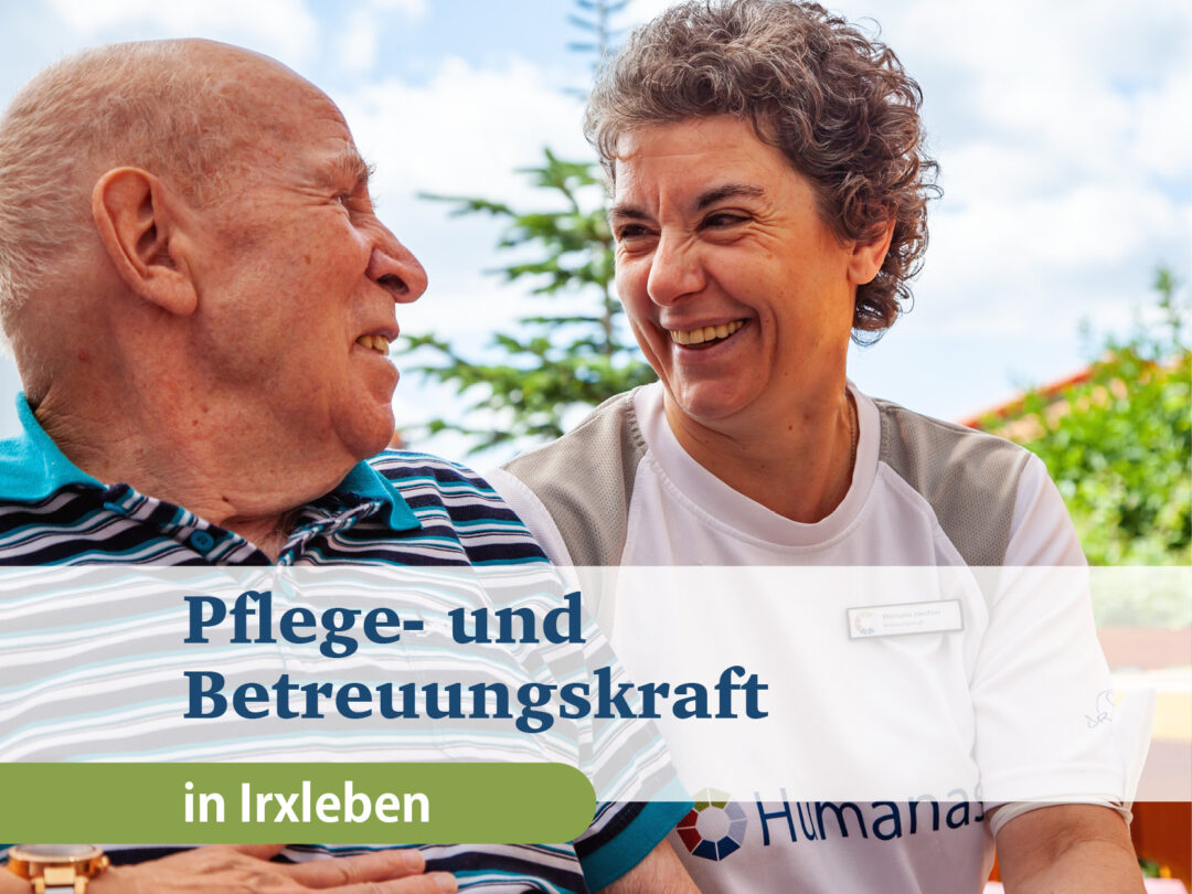 Pflege- und Betreuungskraft (m/w/d) am Standort Irxleben