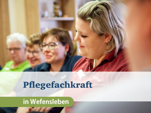 Pflegefachkraft (m/w/d) am Standort Wefensleben