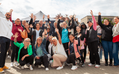 Fliegende Wünsche zum 5. Wohnpark-Geburtstag in Zielitz
