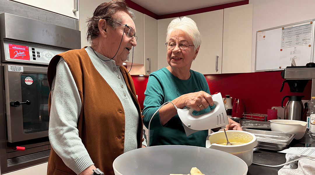 Backen für die Humanas-Gemeinschaft in Colbitz