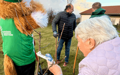 Dankeschön-Baum für den Humanas-Wohnpark Tangermünde