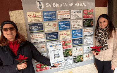 Harzer Wohnparks unterstützen SV Blau Weiß 90 Bad Suderode e.V.