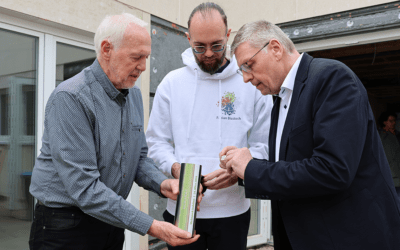 Zeitkapsel auf Wohnpark-Baustelle in Irxleben vergraben