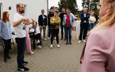 Stadtoberhäupter aus ganz Deutschland besuchen Wohnpark Gröbern