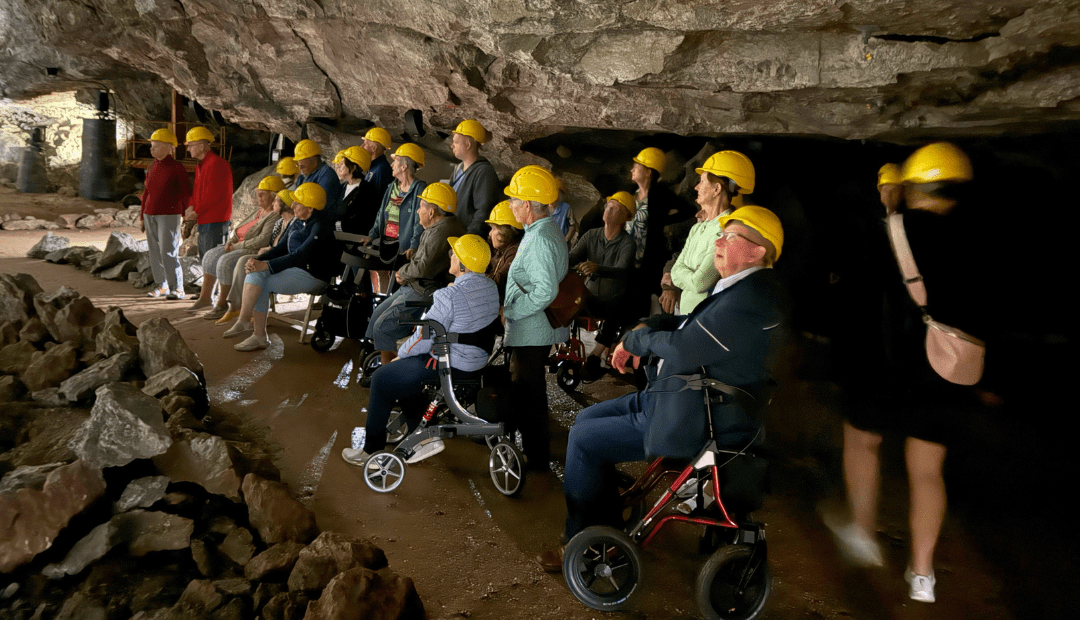 Die Heimkehle in Rottleberode sorgt für spannende Eindrücke und angenehme Abkühlung bei Bewohnerinnen und Bewohnern aus Bad Suderode und Friedrichsbrunn. Foto: Humanas